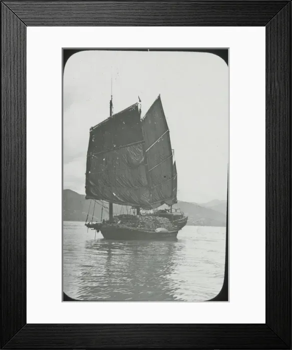 Framed Print : South China - Chinese Junk Framed Print : South China - Chinese Junk
