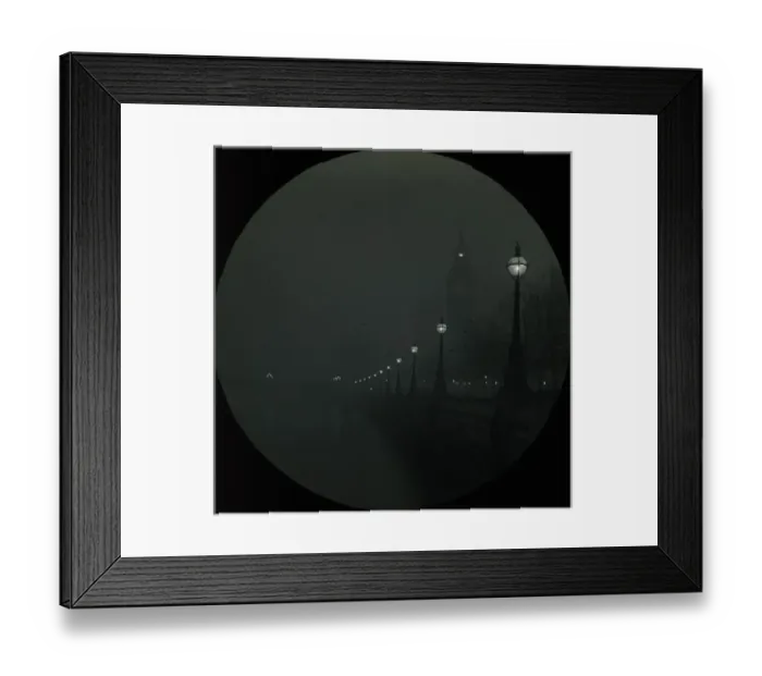 Framed Print : The Thames Embankment Framed Print : The Thames Embankment
