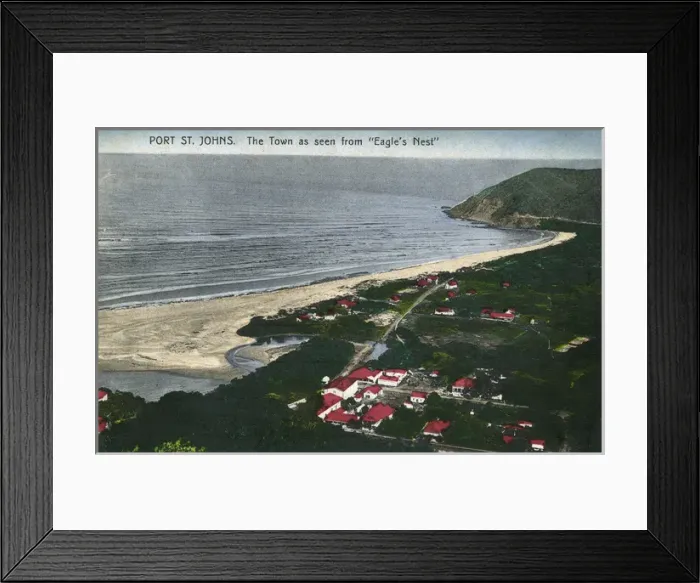 Framed Print : Port St Johns, Eastern Cape Province, South Africa Framed Print : Port St Johns, Eastern Cape Province, South Africa