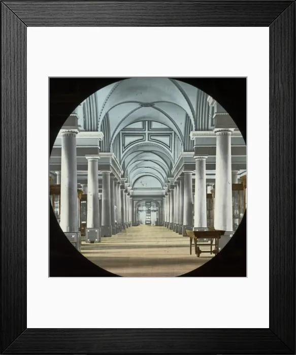 Framed Print : Interior of a Museum Framed Print : Interior of a Museum