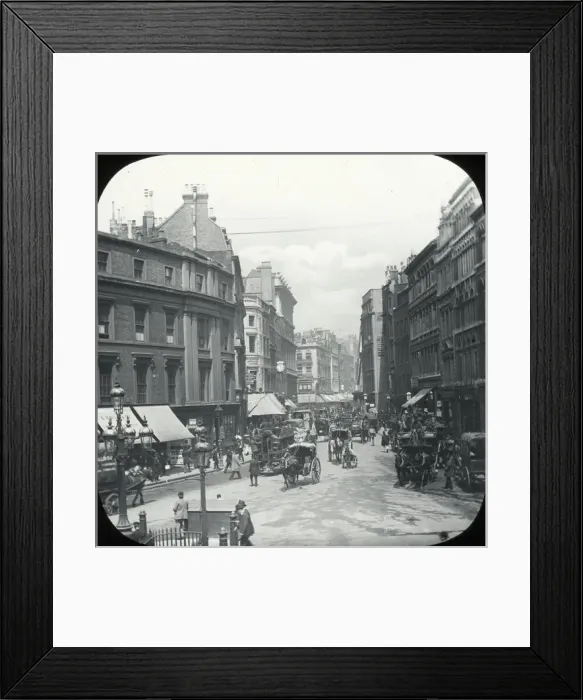 Framed Print : Gracechurch street Framed Print : Gracechurch street