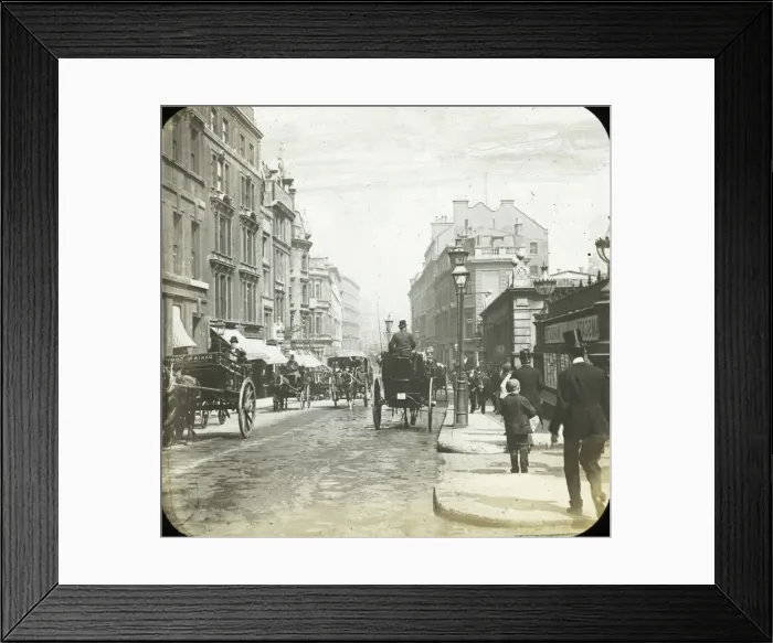 Framed Print : A London Station with trains to Margate Framed Print : A London Station with trains to Margate