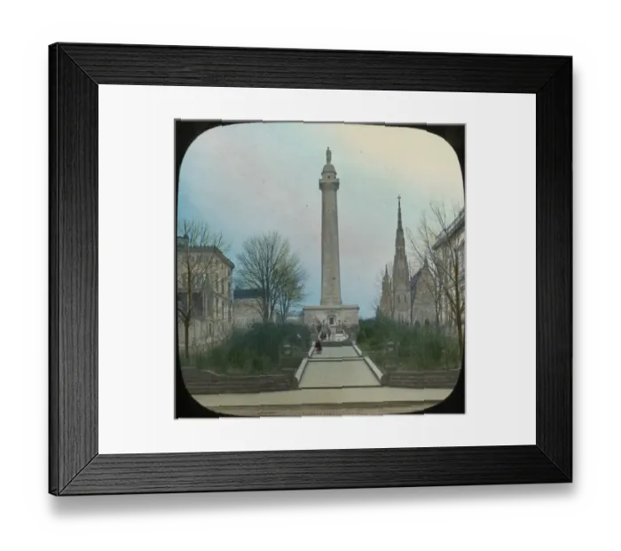 Framed Print : USA - Washington Monument, Baltimore Framed Print : USA - Washington Monument, Baltimore