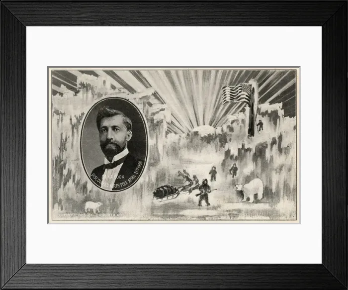 Framed Print : Frederick Albert Cook - American Polar Explorer Framed Print : Frederick Albert Cook - American Polar Explorer