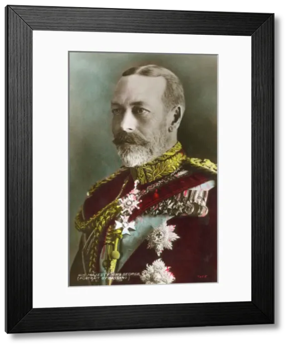 Framed Print : King George V Framed Print : King George V