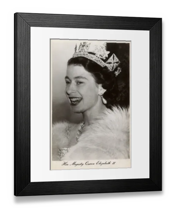 Framed Print : HRH Queen Elizabeth II Framed Print : HRH Queen Elizabeth II