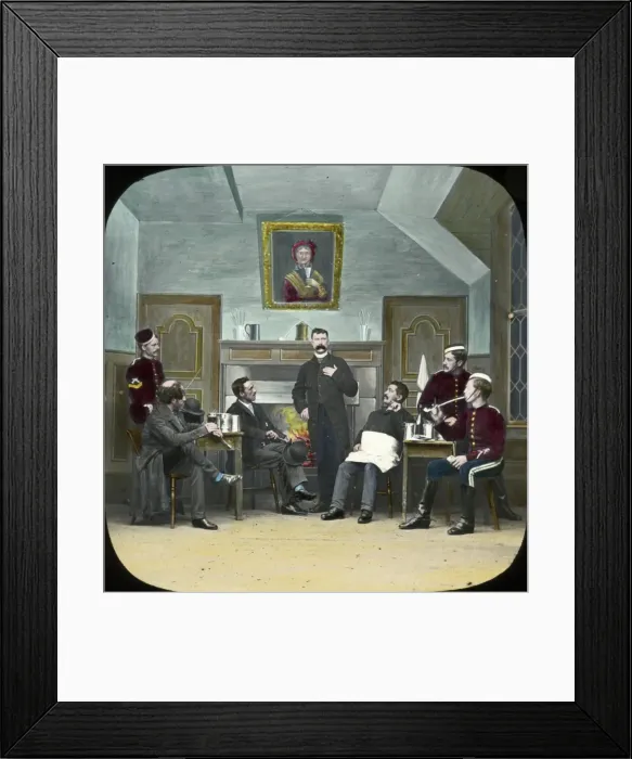 Framed Print : Nursery Rhymes - Stranger sings Framed Print : Nursery Rhymes - Stranger sings