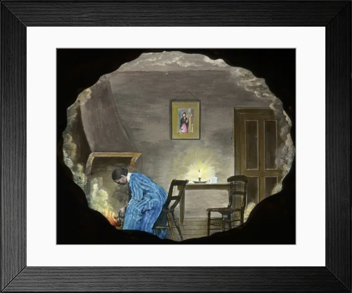 Framed Print : Nursery Rhymes - Waiting for the prodical son