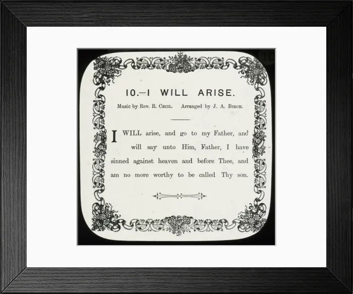 Framed Print : Nursery Rhymes - I Will Arise Framed Print : Nursery Rhymes - I Will Arise