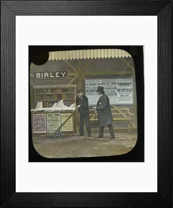 Framed Print : Nursery Rhymes - The Eight O clock up Framed Print : Nursery Rhymes - The Eight O clock up