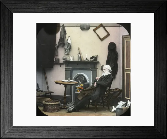 Framed Print : David Smoking Framed Print : David Smoking