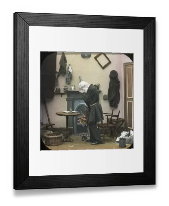 Framed Print : David standing