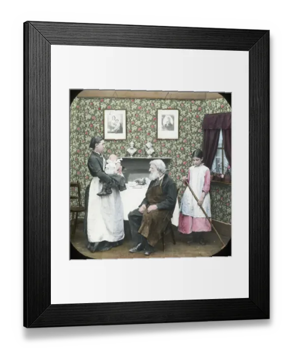 Framed Print : David and Mrs Dennis Framed Print : David and Mrs Dennis