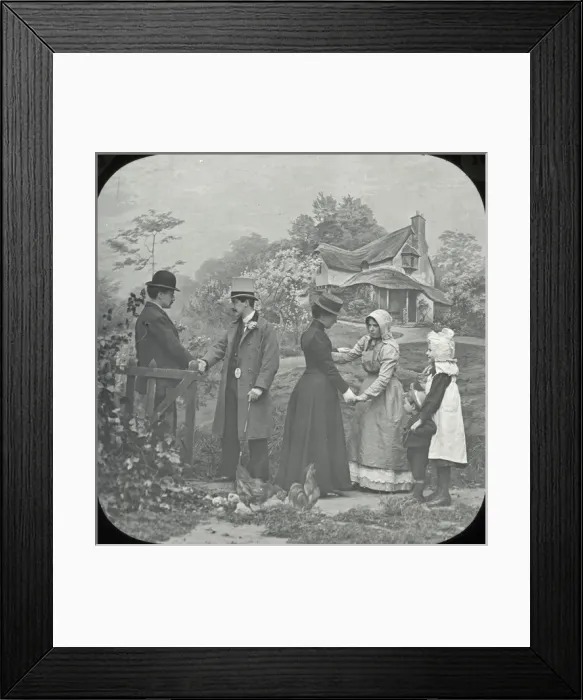 Framed Print : Large Garden Framed Print : Large Garden