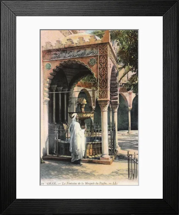 Framed Print : Fountain of the Hassan Basha Mosque - Oran, Algeria Framed Print : Fountain of the Hassan Basha Mosque - Oran, Algeria