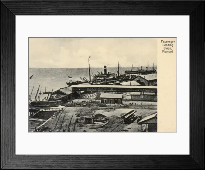 Framed Print : Passenger Landing Stage - Kiamari (Kemari), Pakistan Framed Print : Passenger Landing Stage - Kiamari (Kemari), Pakistan