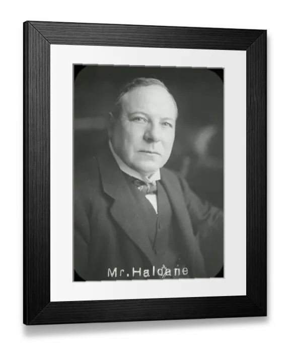 Framed Print : Mr Haldane Framed Print : Mr Haldane