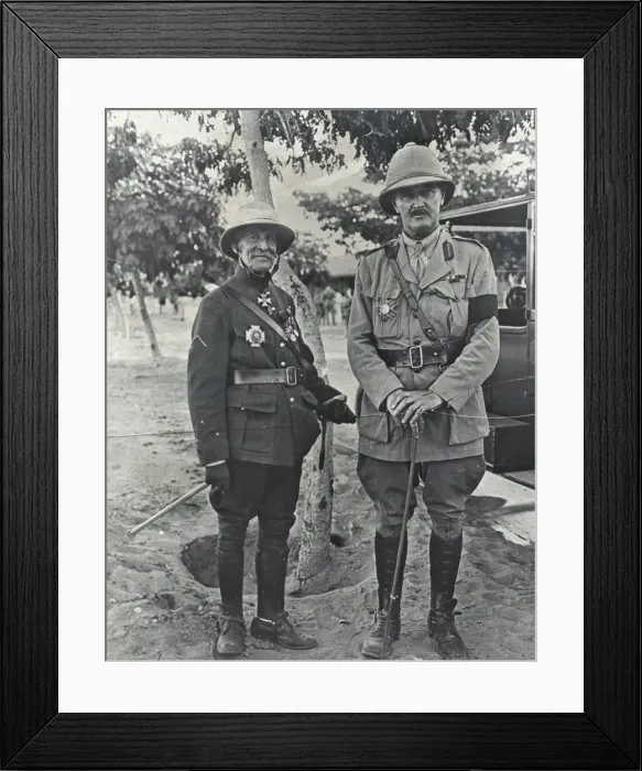 Framed Print : General Allenby and General Bailloud Framed Print : General Allenby and General Bailloud