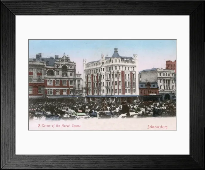 Framed Print : Market Square, Johannesburg, Transvaal, South Africa