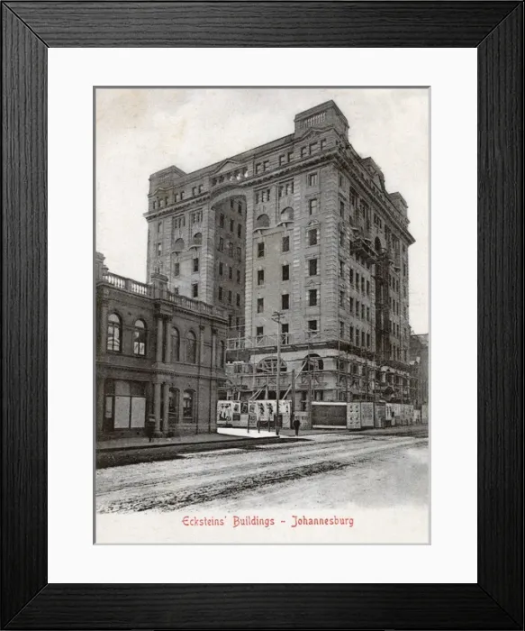 Framed Print : Ecksteins Building, Johannesburg, Transvaal, South Africa Framed Print : Ecksteins Building, Johannesburg, Transvaal, South Africa