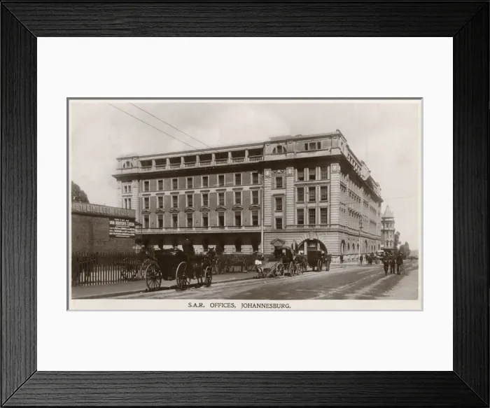 Framed Print : SAR Offices, Johannesburg, Transvaal, South Africa Framed Print : SAR Offices, Johannesburg, Transvaal, South Africa