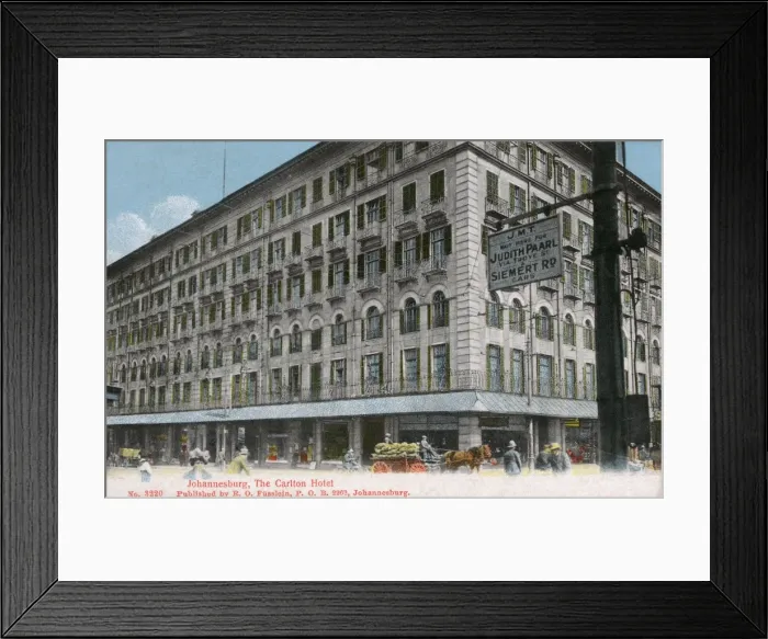 Framed Print : Carlton Hotel, Johannesburg, Transvaal, South Africa Framed Print : Carlton Hotel, Johannesburg, Transvaal, South Africa