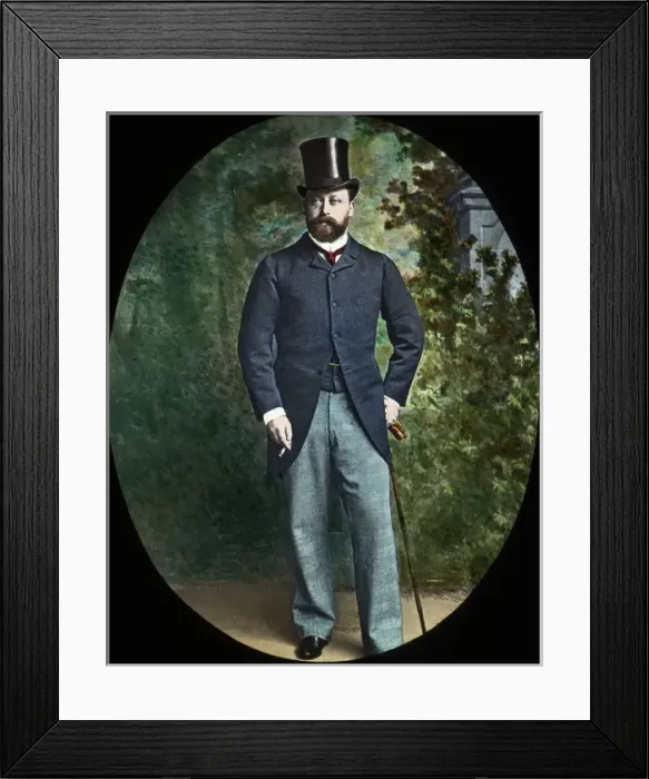 Framed Print : H. M The King Framed Print : H. M The King