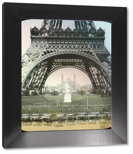Paris Exhibition of 1889 - Base of Eiffel Tower