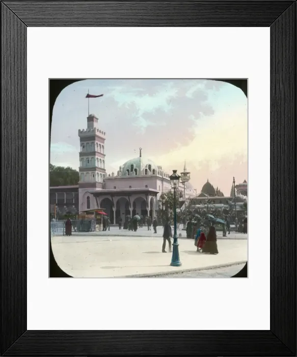 Framed Print : Paris Exhibition of 1889 - Algerian Palace Framed Print : Paris Exhibition of 1889 - Algerian Palace