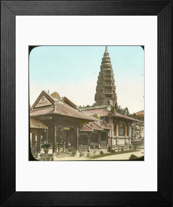 Framed Print : Paris Exhibition of 1889 - Chinese Pavilion 2 Framed Print : Paris Exhibition of 1889 - Chinese Pavilion 2