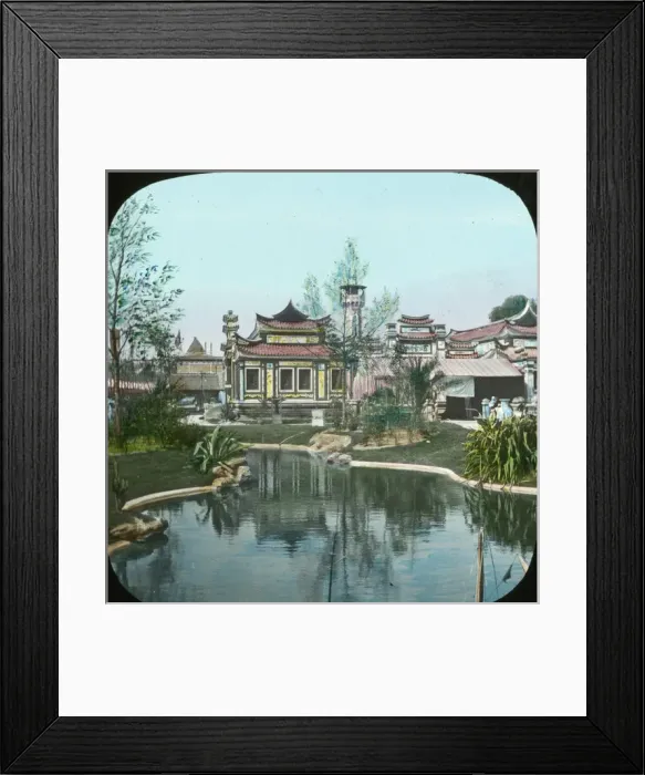 Framed Print : Paris Exhibition of 1889 - Annam Framed Print : Paris Exhibition of 1889 - Annam