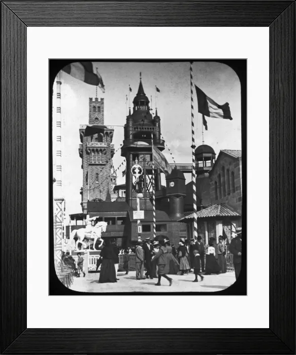 Framed Print : Paris Exhibition of 1889 - Sweden Framed Print : Paris Exhibition of 1889 - Sweden