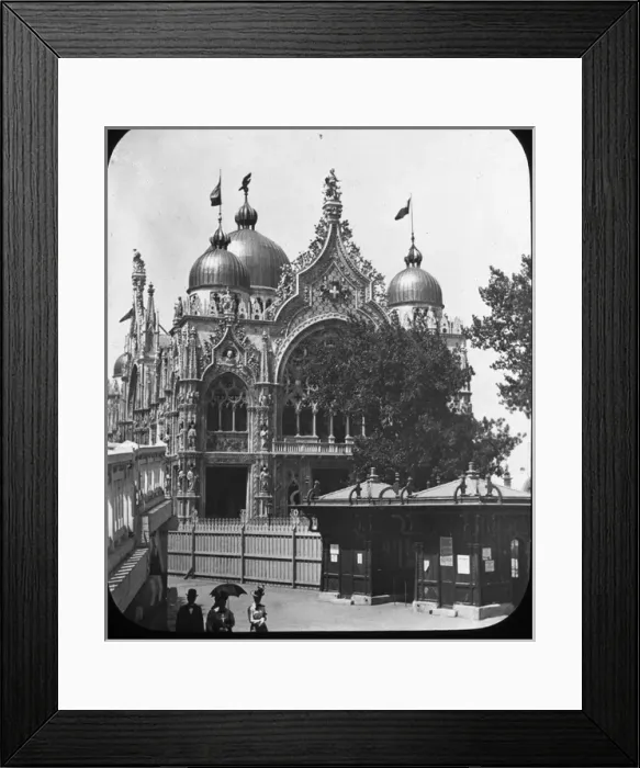 Framed Print : Paris Exhibition of 1889 - Italy Framed Print : Paris Exhibition of 1889 - Italy