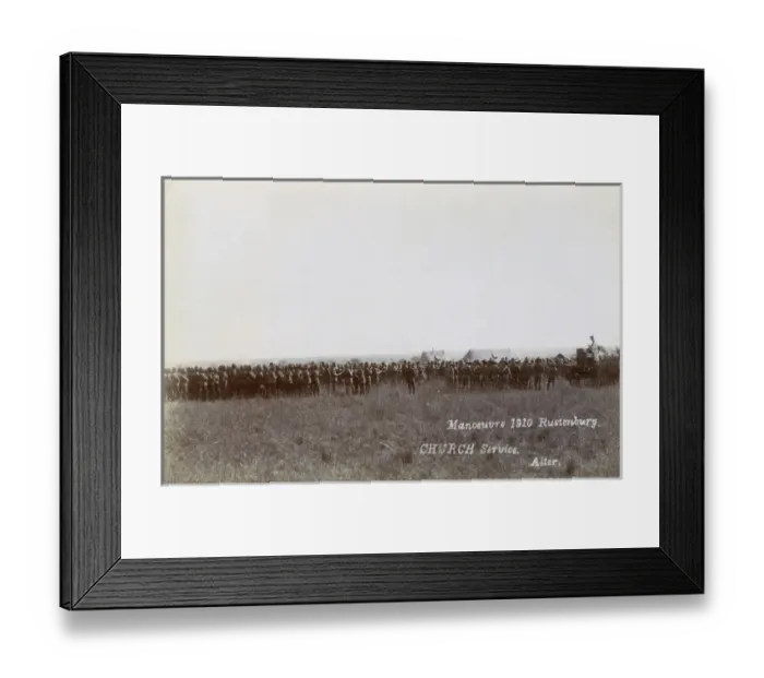 Framed Print : RHA manoeuvres at Rustenburg, NW Province, South Africa Framed Print : RHA manoeuvres at Rustenburg, NW Province, South Africa