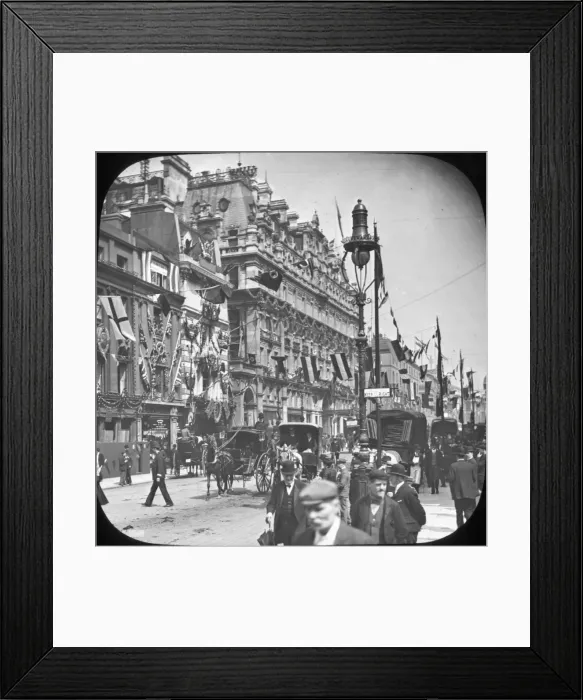 Framed Print : Funeral of Edward VII - Pall Mall East Framed Print : Funeral of Edward VII - Pall Mall East