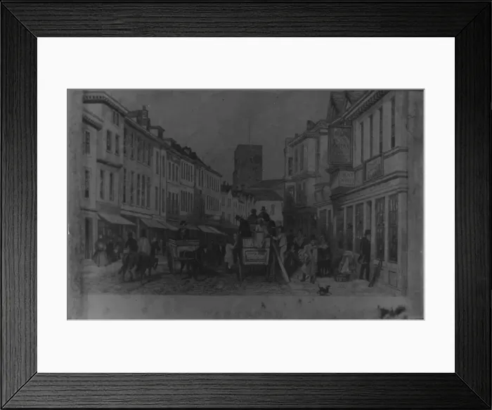 Framed Print : High street Dartford Framed Print : High street Dartford