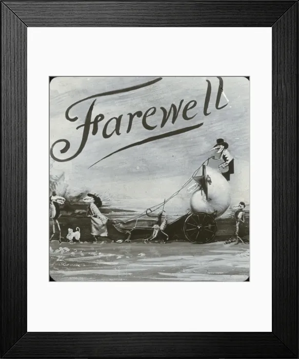 Framed Print : Mottos - Farewell Framed Print : Mottos - Farewell