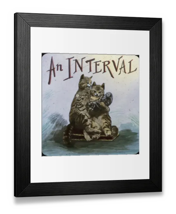 Framed Print : Mottos - An Interval Framed Print : Mottos - An Interval