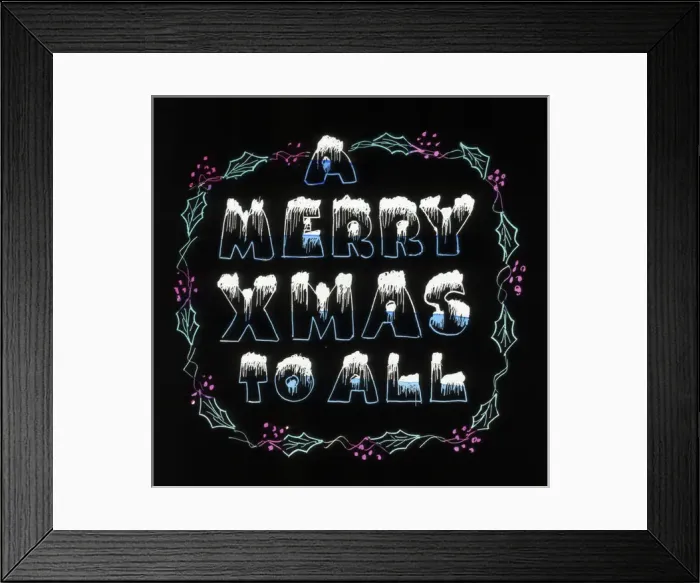 Framed Print : Mottos - Merry Christmas Framed Print : Mottos - Merry Christmas