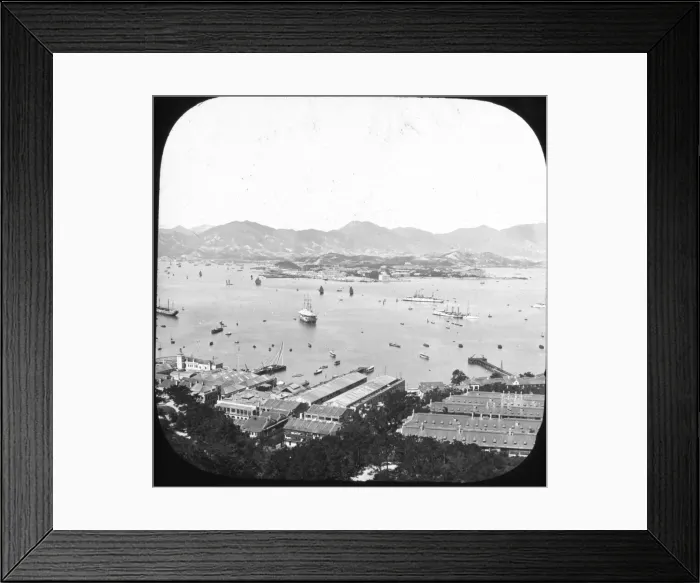 Framed Print : Hong Kong - Harbour from East Framed Print : Hong Kong - Harbour from East