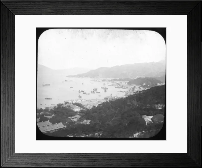 Framed Print : Hong Kong - Harbour from East Framed Print : Hong Kong - Harbour from East