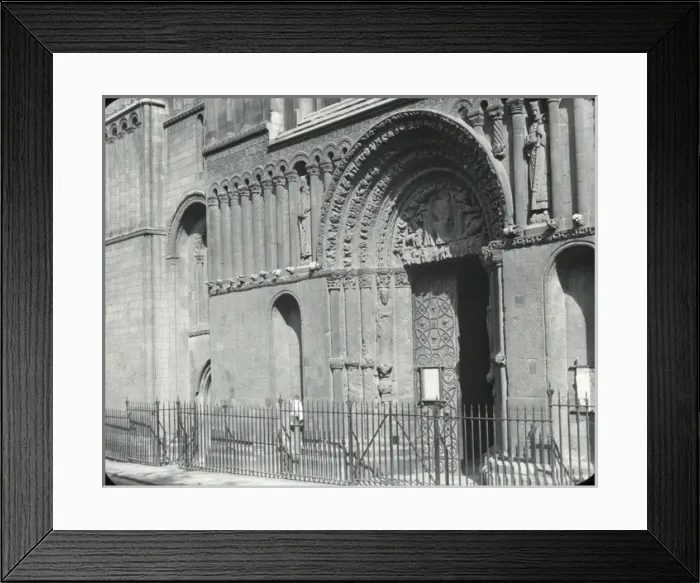Framed Print : English Cathedrals - Rochester - the West Door Framed Print : English Cathedrals - Rochester - the West Door