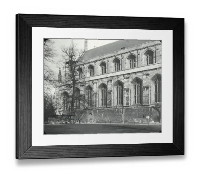 Framed Print : English Cathedrals - Exterior of Nave, Winchester Framed Print : English Cathedrals - Exterior of Nave, Winchester