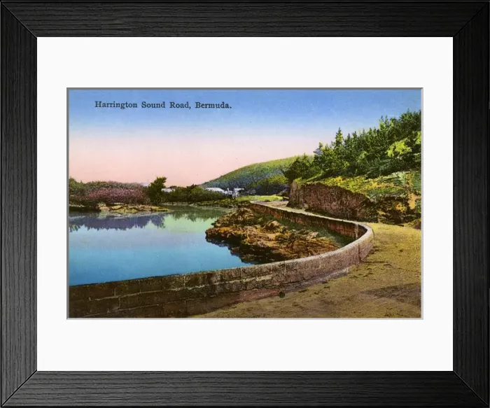 Framed Print : Harrington Sound Road, Bermuda Framed Print : Harrington Sound Road, Bermuda