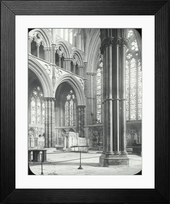 Framed Print : English Cathedrals - Angl Choir -Lincoln Framed Print : English Cathedrals - Angl Choir -Lincoln