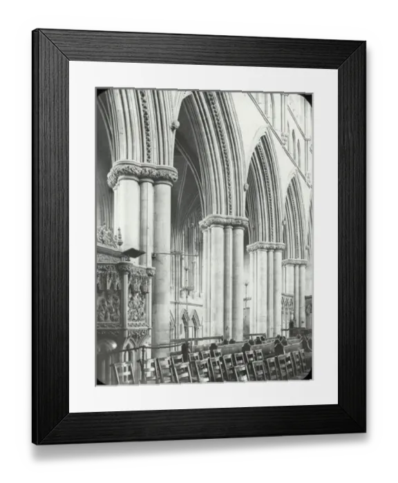 Framed Print : English Cathedrals - Carlisle -North side of the Choir Framed Print : English Cathedrals - Carlisle -North side of the Choir
