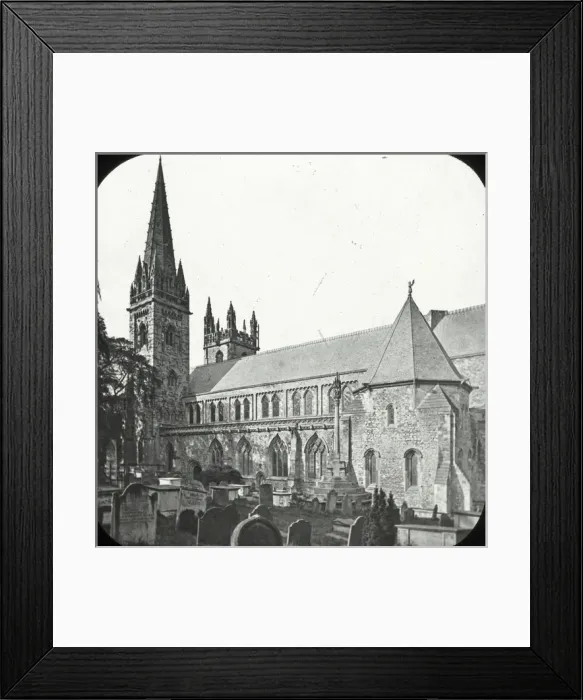 Framed Print : English Cathedrals - LLandaffCathedral Framed Print : English Cathedrals - LLandaffCathedral