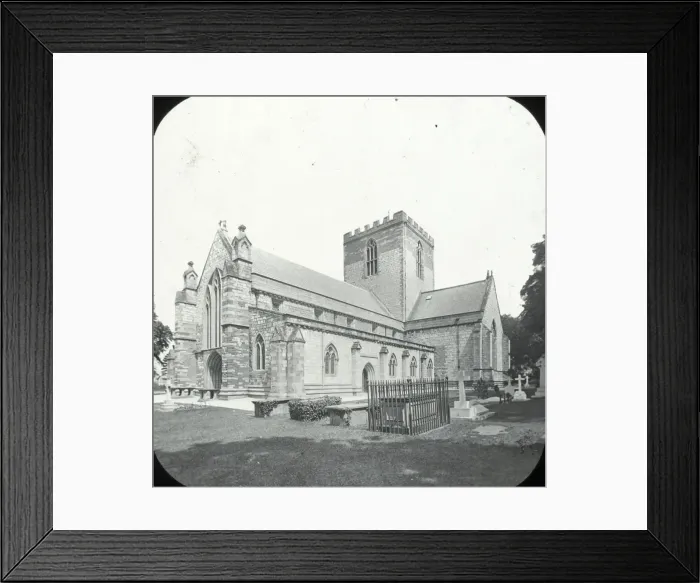 Framed Print : English Cathedrals - St Asaphs Cathedral Framed Print : English Cathedrals - St Asaphs Cathedral