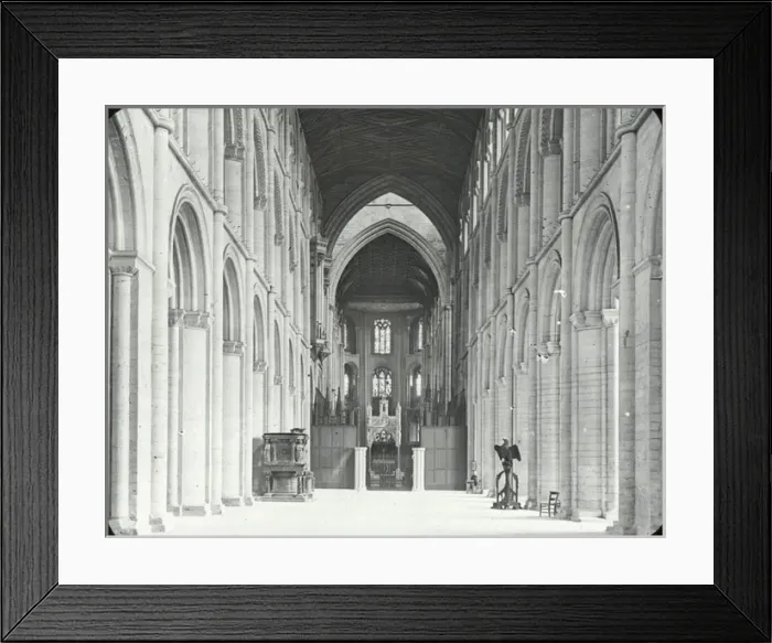 Framed Print : English Cathedrals - Peterborough Cathedral Framed Print : English Cathedrals - Peterborough Cathedral