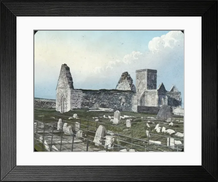 Framed Print : English Cathedrals - St Orans Church Iona Framed Print : English Cathedrals - St Orans Church Iona